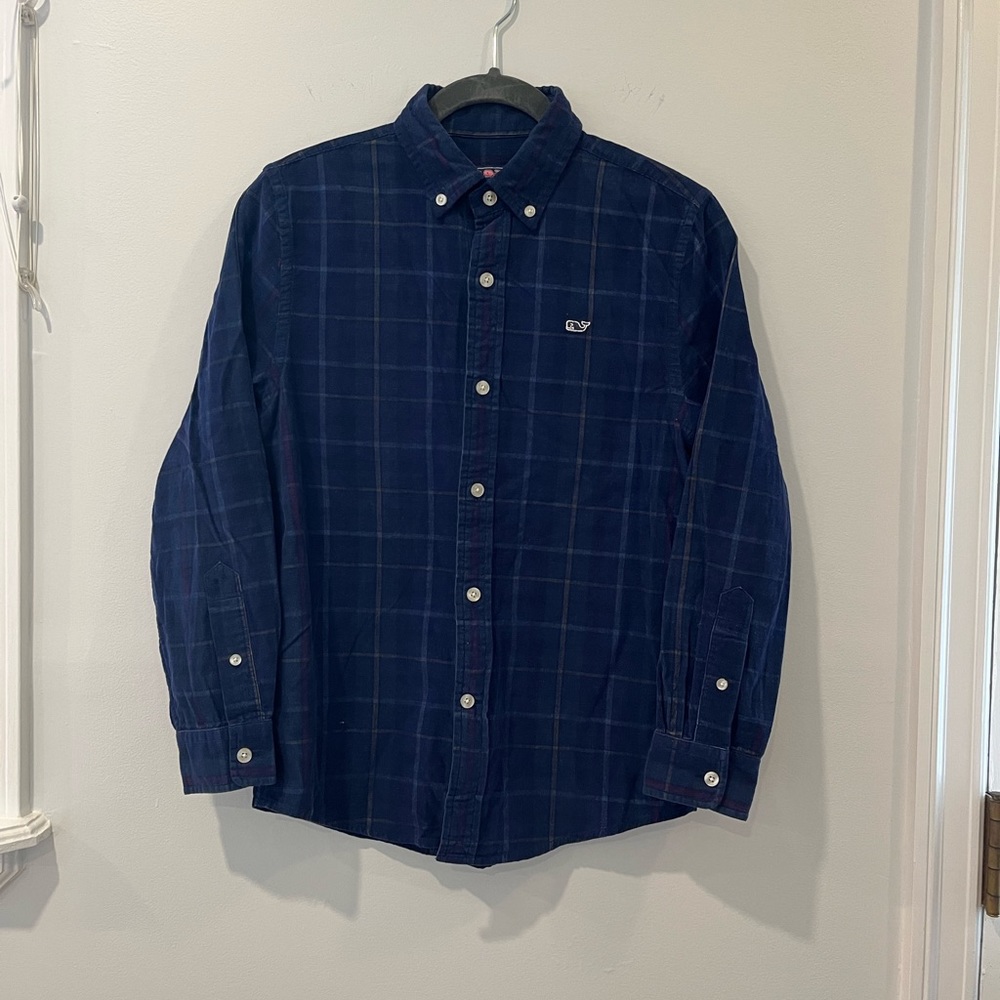 Vineyard Vines super soft corduroy kids’ button down shirt size 8-10